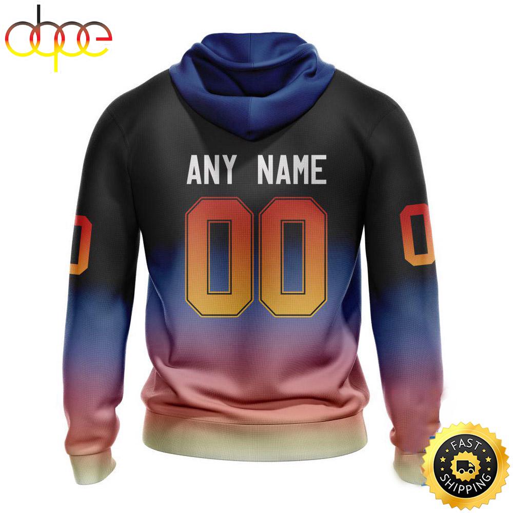 Custom Name And Number NHL Arizona Coyotes X KISS Band All Over Print Hoodie Shirt